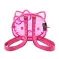 thumbnail image 4 of Hello Kitty Character Head Clear Adult Pink PVC 12" Mini Backpack, 4 of 7