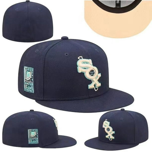 2023 New Sox Sombreros ajustados Gorras de béisbol Moda Hip Hop Tamaño de hueso para hombres Mujeres Carta completa Gorras cerradas hola suerte unisex