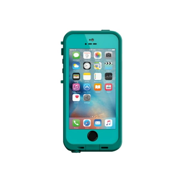 LifeProof Fre Protective case for cell phone teal, dark teal for
