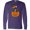 Purple, variant on Inktastic Pumpkin Puppies Halloween Frenchie Long Sleeve T-Shirt
