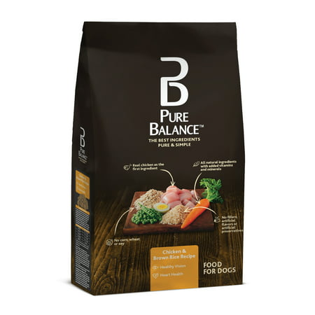 Pure Balance poulet et riz brun Recette nourriture pour chiens 30lbs