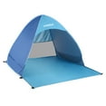 thumbnail image 2 of Lixada Tente de Plage Instantanée Automatique Légère Protection Extérieure Camping Pêche Cabane Abri Solaire Bleu P, 2 of 7
