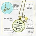 thumbnail image 5 of Stars Only Shine Necklace Gutsy Goodness Female Adult Bronze Metal Jewelry, 5 of 8
