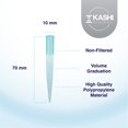 thumbnail image 4 of Pipette Tips Kashi Scientific Universal, 1 ml, 500 puntas/bolsa, 4 of 6