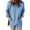 Light Blue, variant on Babysbule Womens Long Sleeve Tops Women Classic Solid Color V-neck Long Sleeve Loose With Pocket Tops Blouse Sweatshirt