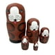 thumbnail image 5 of Conjunto de 5 muñecas rusas Matryoshka de madera pintadas a mano, regalo perfecto para cumpleaños, 5 of 9