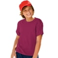 thumbnail image 1 of Hanes Boy`s ComfortBlend EcoSmart Crewneck, M, Cardinal, 1 of 6