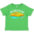 thumbnail image 3 of Inktastic My 1st Pi Day Blue Green Pie Pan Pun Boys or Girls Toddler T-Shirt, 3 of 5