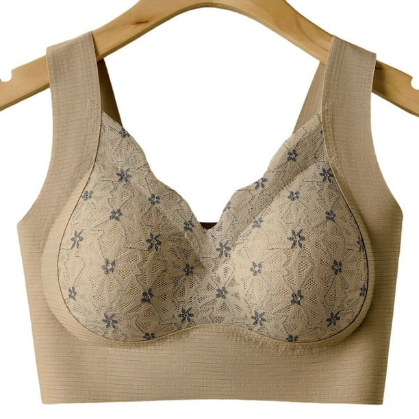 Brasieres de Mujer Sujetador Push up sin Costuras para Mujer, Cómodo, sin Aros, Transpirable, Suave, sin Relleno, para Uso Diario Mediana