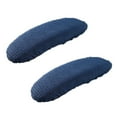 thumbnail image 1 of ZheElen Anti Skid Chair Armrest Cover Easy To Install Soft And Comfortable Polyester Elastic Office Chair Armrest Cover dark blue 1Set, 1 of 6