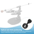 thumbnail image 5 of Uxcell 12pcs Set Screw Collars 5.05mm Bore Shaft Collars, 10mm OD, 5mm Height with 12pcs M3 Hand Screws, Landing Gear Stopper Wheel Collar, Black, 5 of 7