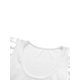 thumbnail image 5 of VISgogo Tops de punto para mujer, manga corta abullonada, cuello profundo, color sólido, fiesta en la calle, camisa envuelta de verano VISgogo moda, 5 of 9
