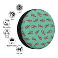 thumbnail image 4 of Xecao Cartoon Lobsters 4 for Tire Covers,Wheel Tire Cover Waterproof, Dust-Proof, And Universally Fitting for Cars,Trailers, SUVs-14 inch, 4 of 6