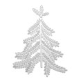 thumbnail image 1 of Cuadros Decorativos Plantillas de troqueles de corte de Metal para álbum de fotos de álbum de recortes DIY árbol de Navidad Tmvgtek embutido en tela, 1 of 6