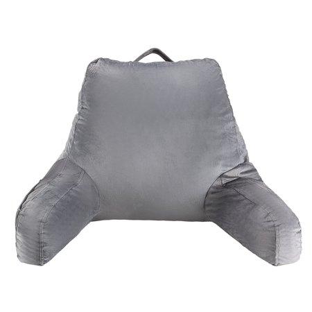 Walmart - Shredded Memory Foam Reading Pillow with Pockets (Grey, Standard Size)