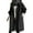 Black, variant on Women's Anoraks Loose Comfortable Hooded Coat Outwear Elegant Windbreaker for Winter Coats
