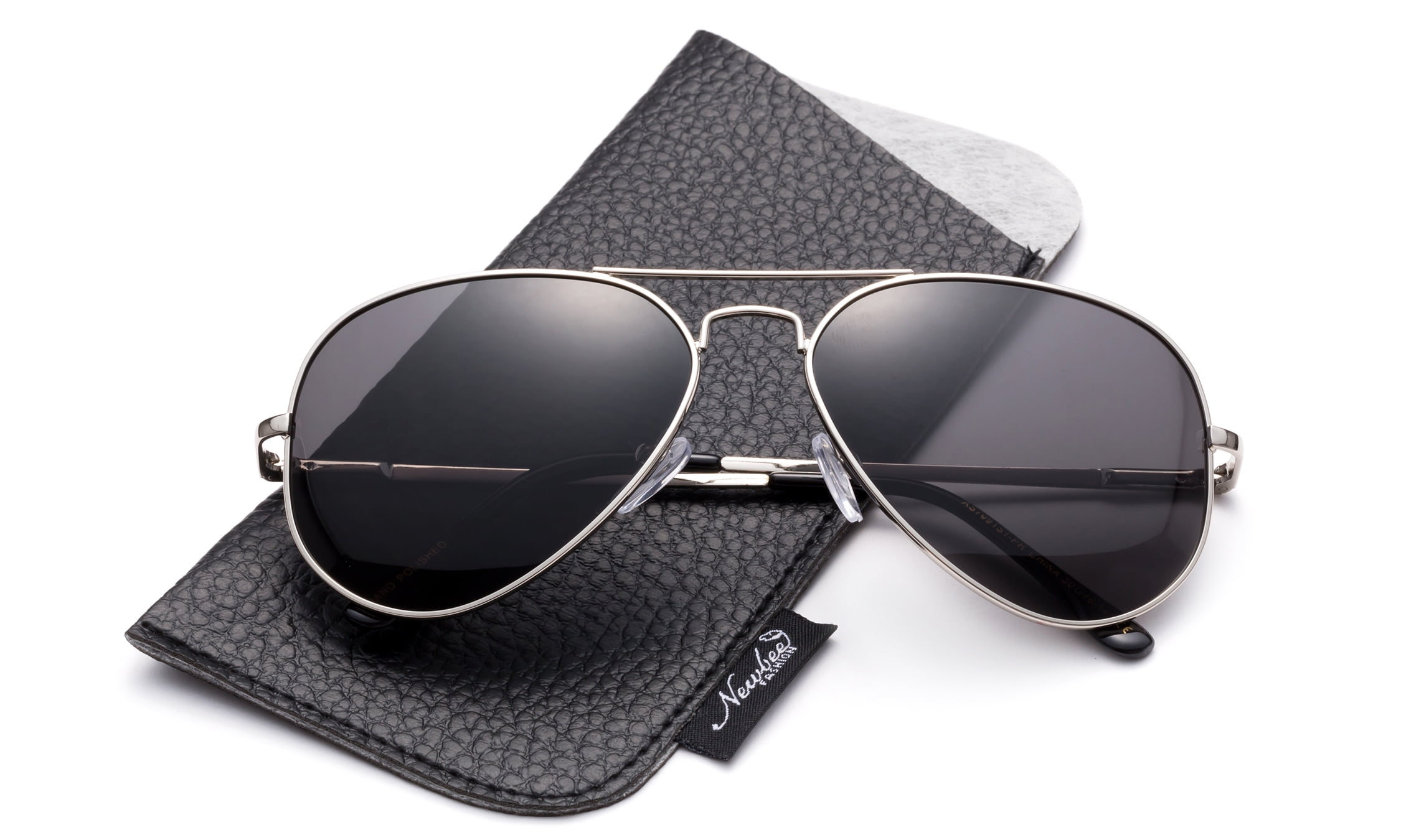 Polarized Aviator Mirrored Sunglasses for Women Men Case Vintage Sports Driving 