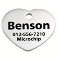 thumbnail image 1 of Personalized Dog Tags For Dog, Engraving Deep Dog Tag, Anti-Lost Pet Name Pendant FunnyShape Suitable For Small, Medium And Large Dogs Pet Accessories, 1 of 5