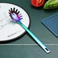 thumbnail image 3 of ReaNea Rainbow Pasta Server, Spaghetti Spoon Stainless Steel Spaghetti Server For Cooking, Noodle Pasta Fork Spoon Spork, 3 of 7