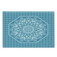 thumbnail image 1 of Blue Mandala Cutting Board, Geometric Motifs Floral Inspired Ethnic Detailed Illustration, Decorative Tempered Glass Cutting and Serving Board, in 3 Sizes, by Ambesonne, 1 of 2