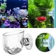 thumbnail image 2 of Maceta acrílica transparente para acuarios, soporte para plantas acuáticas con ventosas para la decoración de peceras y acuarios (ovalada), 2 of 6