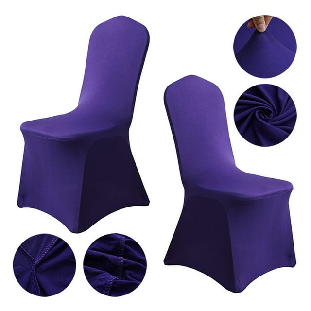 Polyester Spandex All Inclusive Chair Cover Elastic Chair Cover For Weddings Banquets And Parties