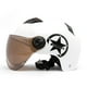 thumbnail image 1 of Casco de moto Cara medio abierta Protección de tamaño ajustable Cascos de cabeza de engranaje U Carevas  Casco, 1 of 7