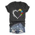 thumbnail image 6 of CHENge Plus Size Autism Awareness Shirt for Women Autism Acceptance Tshirt Autism Mama Tee Support Gift Tee Tops, 6 of 6