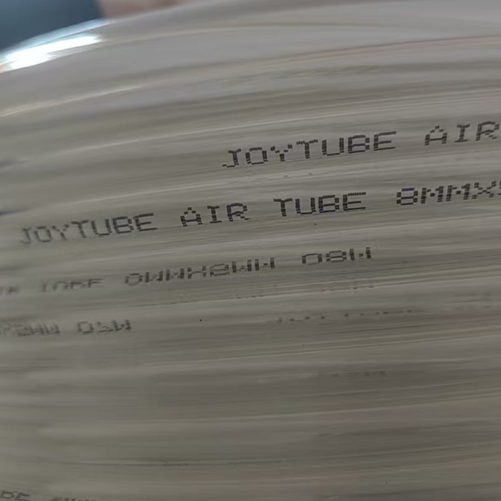JoyTube 1/4 inch Air Tubing Hose Black Pneumatic Nylon Tube 32.8FT