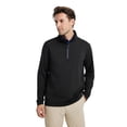 thumbnail image 2 of DTWOOO Men's Solid Quarter Zip Golf Pullover Men Solid Performance Long Sleeve Wicking Mock Neck Mens Athletic Sweatshirts, 2 of 8