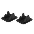 thumbnail image 1 of EeaseCA 2pcs Multifunctional Vehicle Mounted Mobile Phone Navigation Support Holder Silicone Car Dashboard GPS Desktop Stand Bracket for Smart Phones (Black), 1 of 7