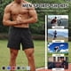 thumbnail image 2 of Pantalones Cortos Hombre Sport Pantalones cortos deportivos para hombre, cintura elástica, bolsillo Tomshoo Pantalones Cortos Hombre Sport, 2 of 7