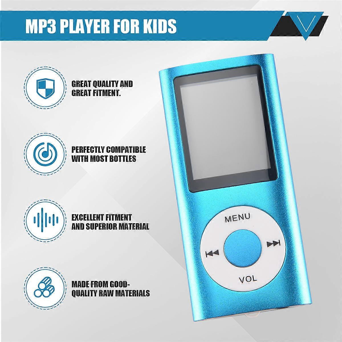 MP3 Player with Bluetooth 5.0, Music Player with 32GB TF Card,FM,Earphone, Portable HiFi Music Playe