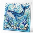 thumbnail image 6 of Sea-Theme Pearl Art DIY Kit 3D Beads Paintings DIY Pearl Painting Kits for Adults Beginners Home Decorative Display Wall Art Decor, 6 of 6