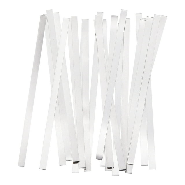 Uxcell Cinta de Níquel Pura 0.1mm x 4mm x 100mm Tab de Soldadura para Baterías y Soldadura por Puntos 50 Pcs