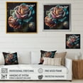 thumbnail image 4 of Designart Multicolor Hyperrealistic Roses Canvas Wall Art, 4 of 5