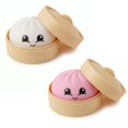 thumbnail image 1 of Pelotas antiestrés tipo dumpling Crossunx con vaporera, 1 of 8