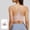 Pink, variant on BUIGTTKLOP Sports Bra for Women Strappy Medium Support Push up Padded Sports Bra for Running Workout Bra Yoga Bra