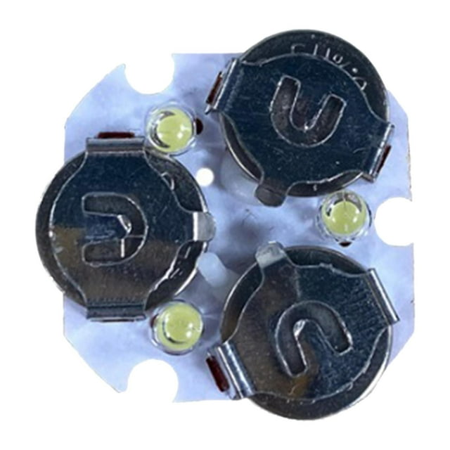 Módulo de interruptor de luz LED, componente electrónico, figuras de modelos, lámpara modelo de juguete para niños, unidad LED para figuras de acción, Amarillo