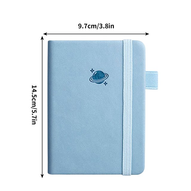 Dvruxg Small Notebook, Mini Notebook Thickening Simple Word Book Pocket Notepad Portable Taking Notes Stationery