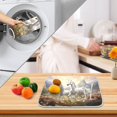 thumbnail image 4 of Ryvnso Two Horses Running Dish Drying Mat for Kitchen Countertop 18x24 Large Dish Pad Drainer Rack Dish Sink Mats, 4 of 7