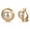 A, variant on Yoursfs Gold Pearl Clip On Earrings for Women Faux Ivory Pearl Earring Clip on 18K Gold Plated Non Pierced Ears Prom Wedding Jewelry