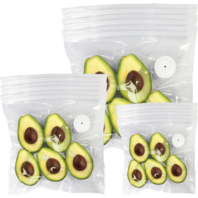 Sacs pour Scelleuse sous Vide, Sacs de Mise sous Vide pour Aliments, 3 Tailles Différentes Sacs de Rangement sous Vide Réutilisables (30 Pcs)