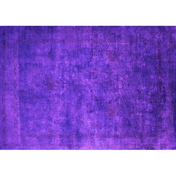 Ahgly Company Indoor Rectangle Oriental Pink Industrial Area Rugs, 2' x 3'