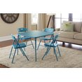 thumbnail image 2 of Cosco - Ensemble de table et chaises pliantes, 5 pièces, noir, 2 of 2