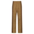 thumbnail image 3 of EYIIYE Pantalon Décontracté Taille Haute en Velours Côtelé Contrasté Patchwork pour Femmes, 3 of 9