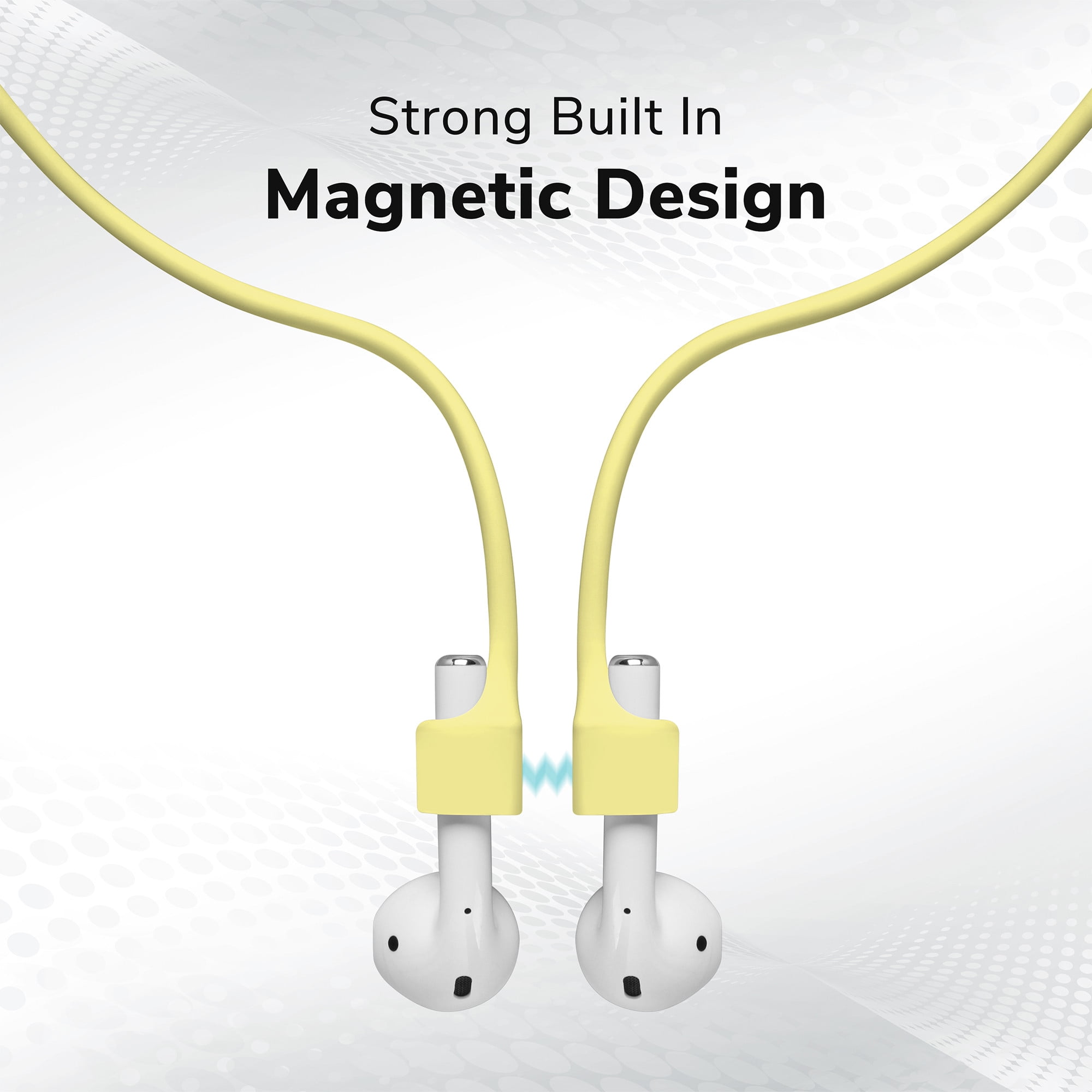 AirPods Magnetic Ear Strap, GMYLE Anti-Lost Silicone Cord AirPods Magnetic Ear Strap, GMYLE Anti-Lost Silicone Cord
