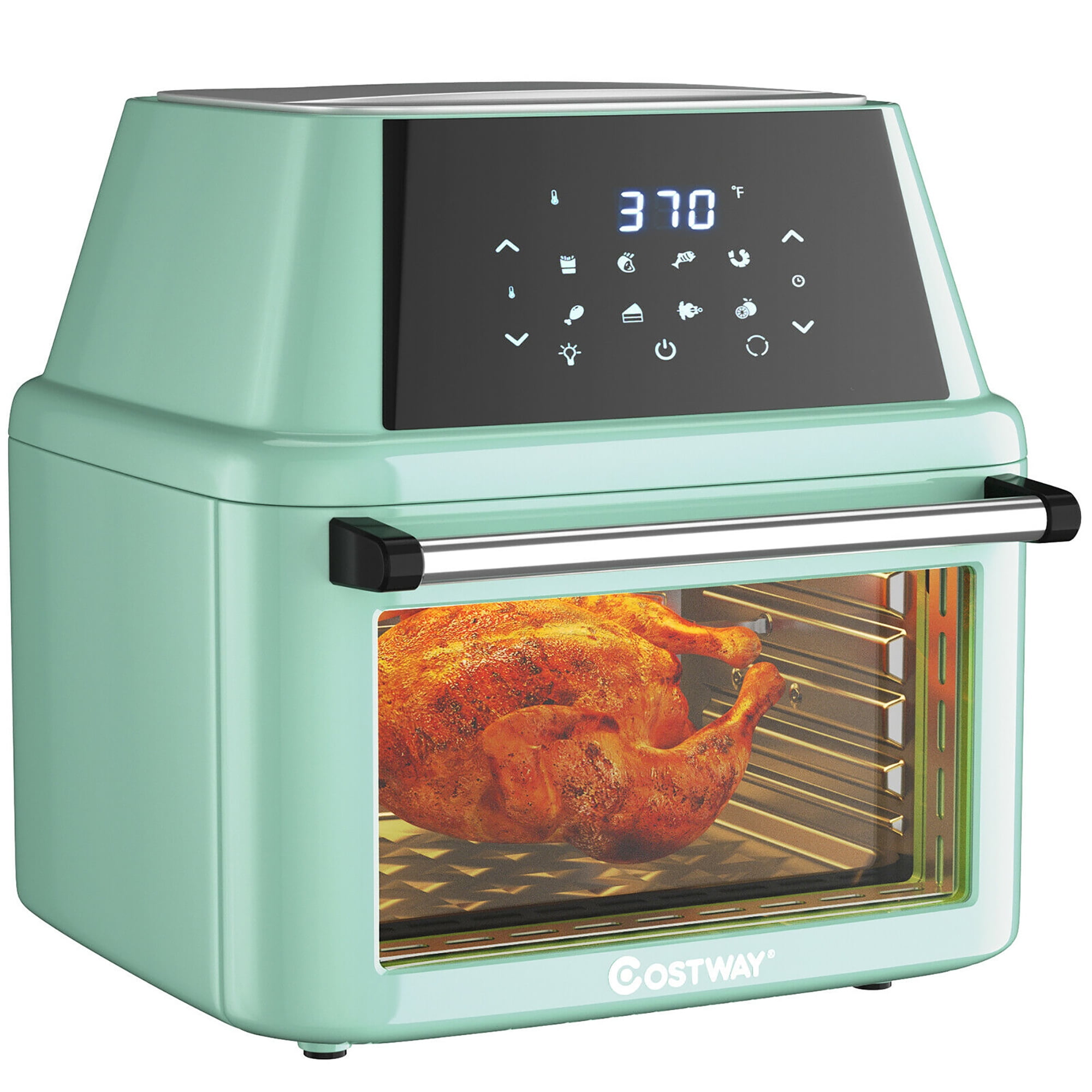 Costway 19 QT Multifunctional Air Fryer Oven Dehydrator Rotisserie w