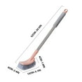 thumbnail image 3 of Clearance Under $10 Skegnu Toilet Brush Household Sponge Long Handle No Dead Angle Wash Toilet Brush Bathroom Hanging Soft Toilet Cleaner Toilet Cleaner, 3 of 4