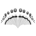 thumbnail image 2 of Ear Stretching Set, Ear Taper  Acrylic Material Easy To Carry  For Home For Outdoor, 2 of 3